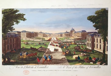 View of the Palace of Versailles